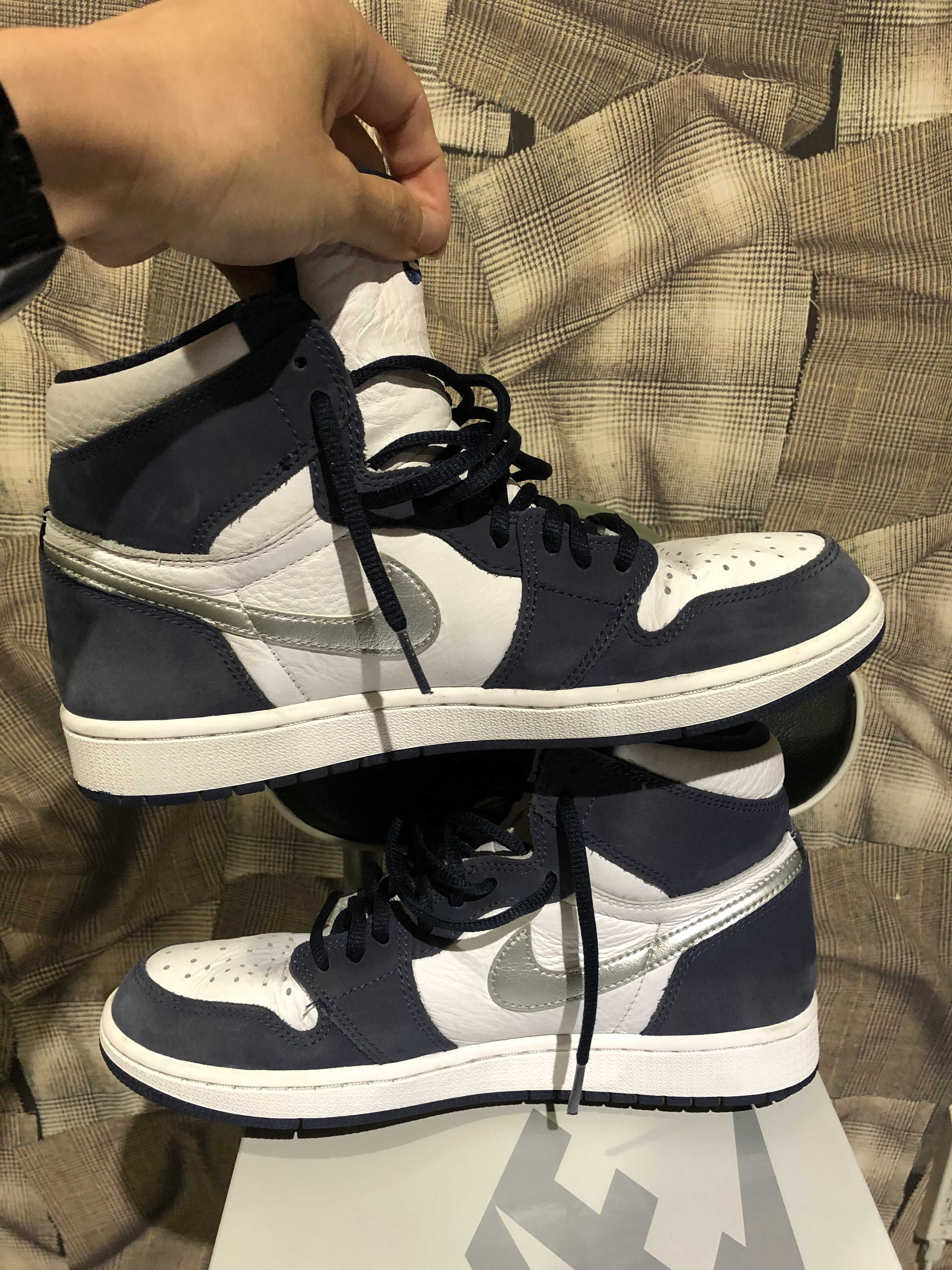Nike Air Jordan 1 High OG CO.JP "White/Midnight Navy" (2020)(ブリーフケースなし)