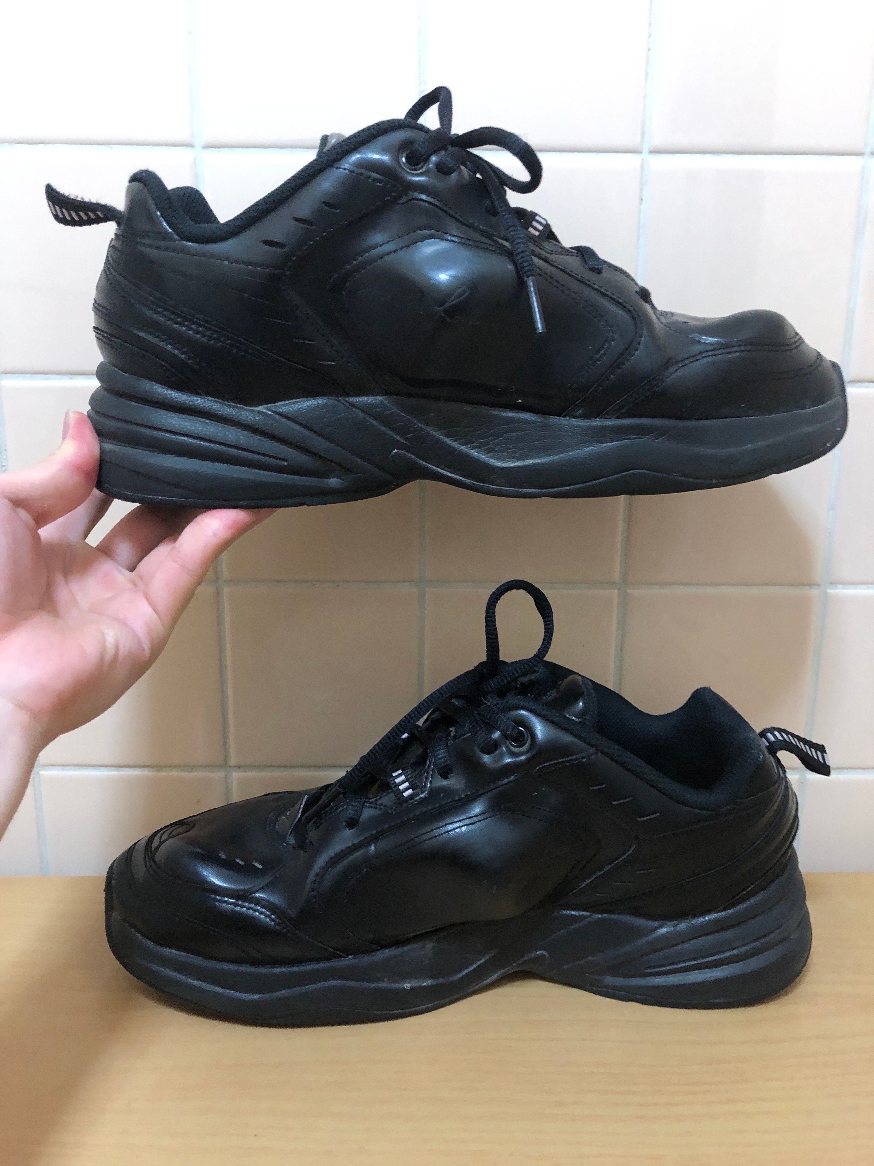 Martine Rose × Nike Air Monaech 4 "Black"