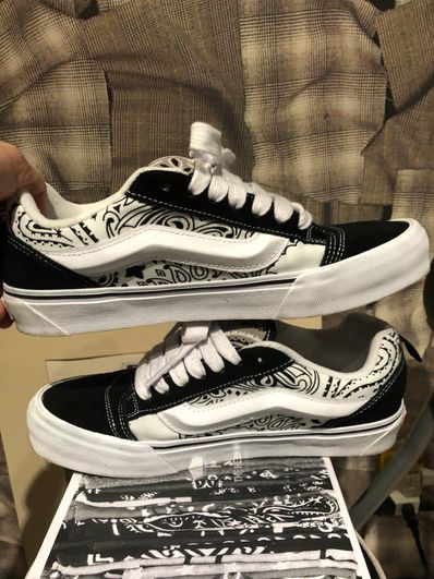 BEDWIN & THE HEARTBREAKERS × Vault by Vans Knu Skool VLT LX "Bandana Black"