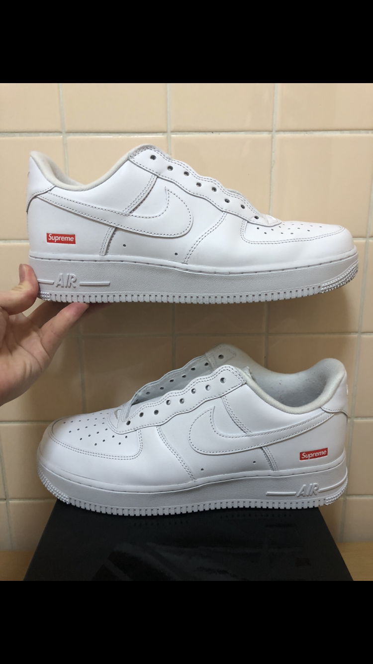 Supreme × Nike Air Force 1 Low "White"