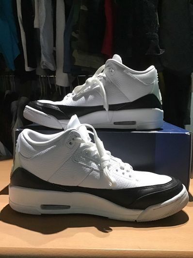 Fragment × Nike Air Jordan 3 "White/Black"