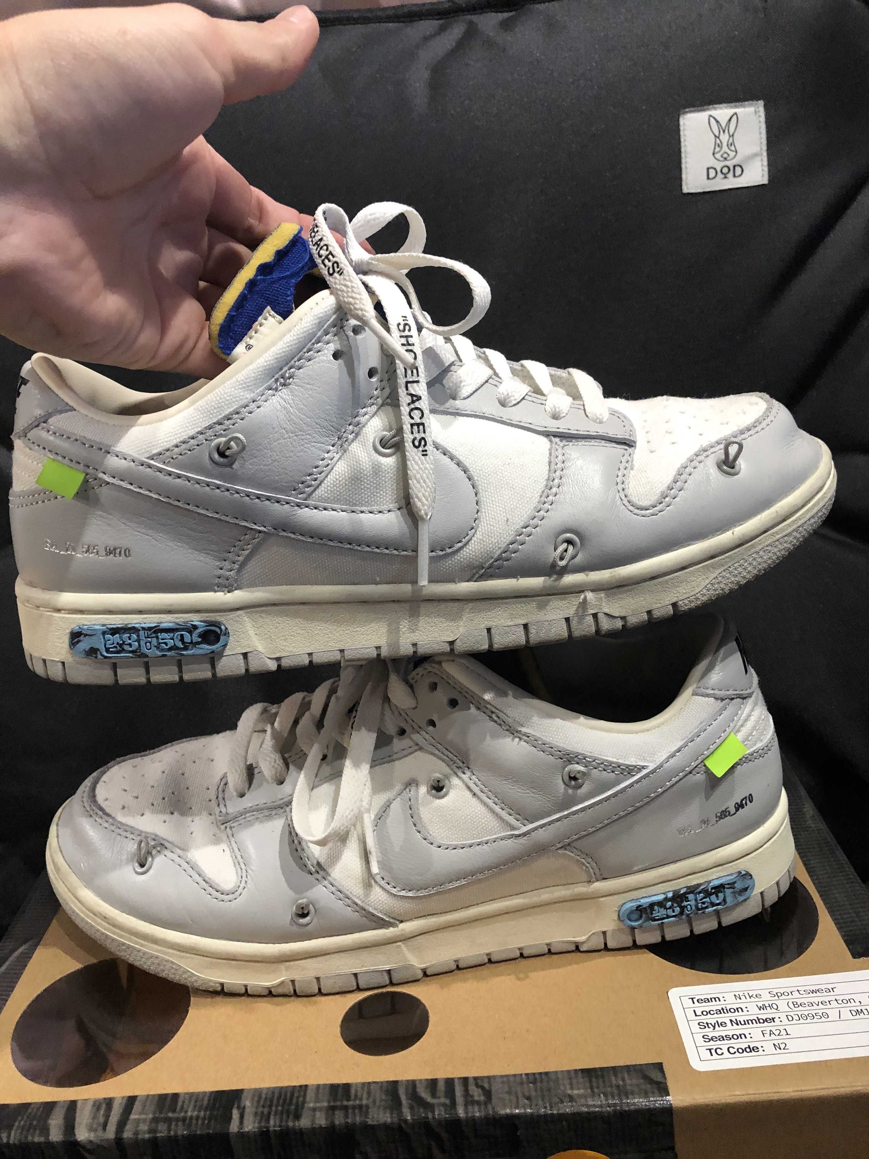 Off-White × Nike Dunk Low 1 of 50 "Lot.48"