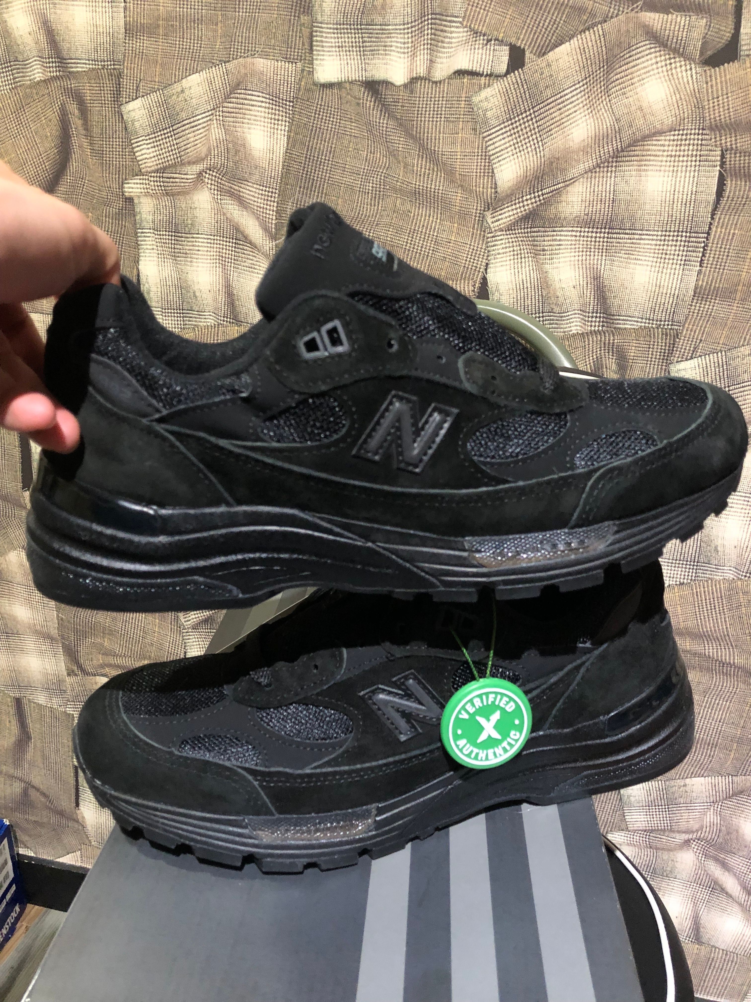 New Balance 992 "Triple Black"