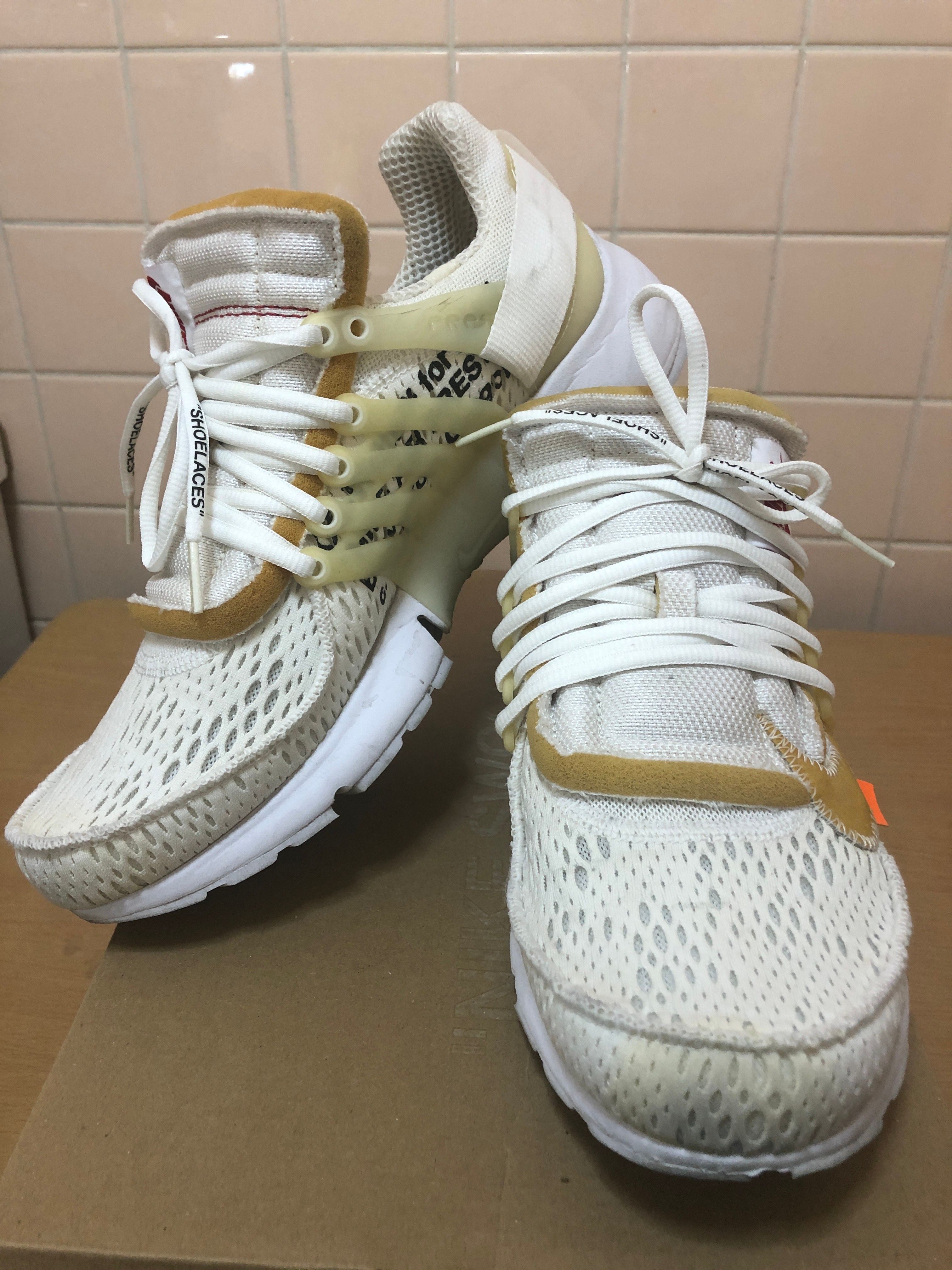 Off-White × Nike Air Presto "White/Black/Cone"