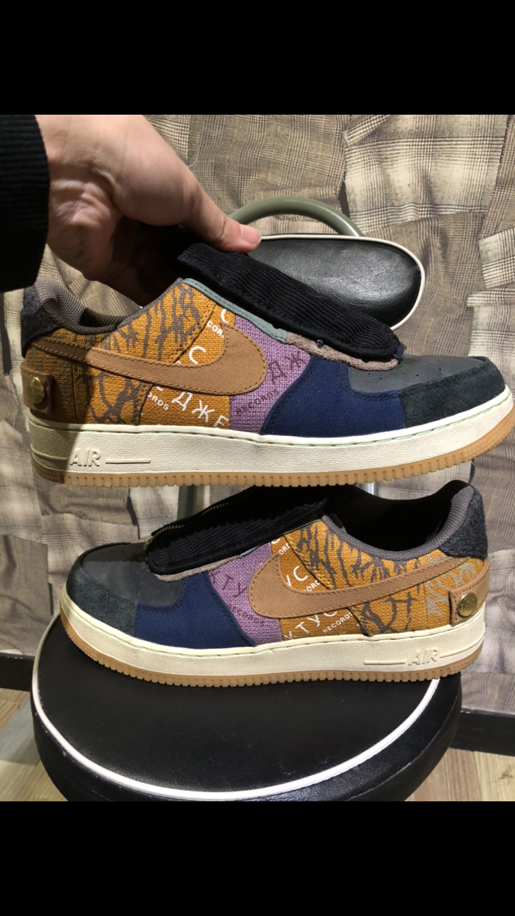 Travis Scott × Nike Air Force 1 Low Cactus Jack "Multi Color"