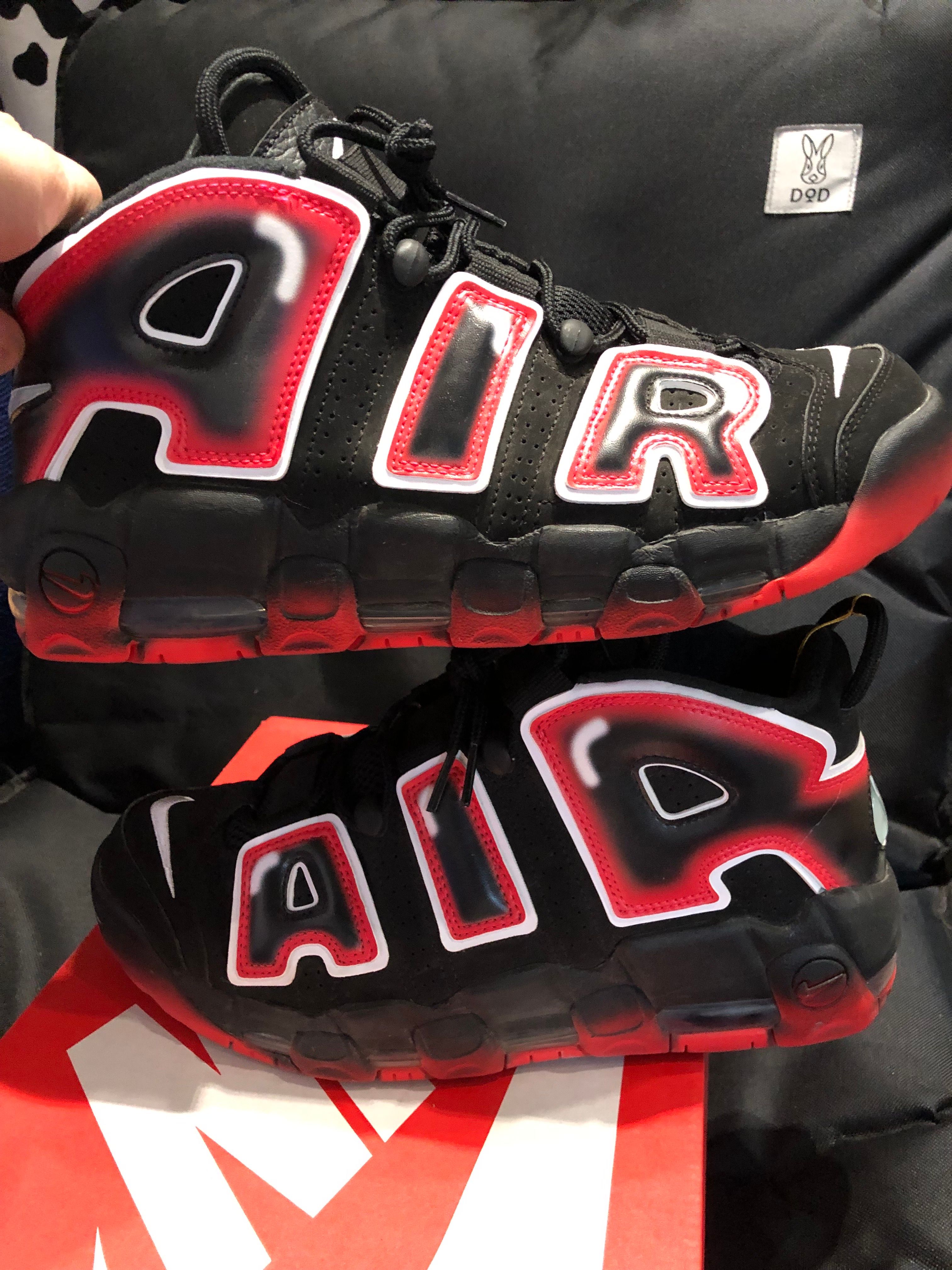 NIKE AIR MORE UPTEMPO "LASER CRIMSON"