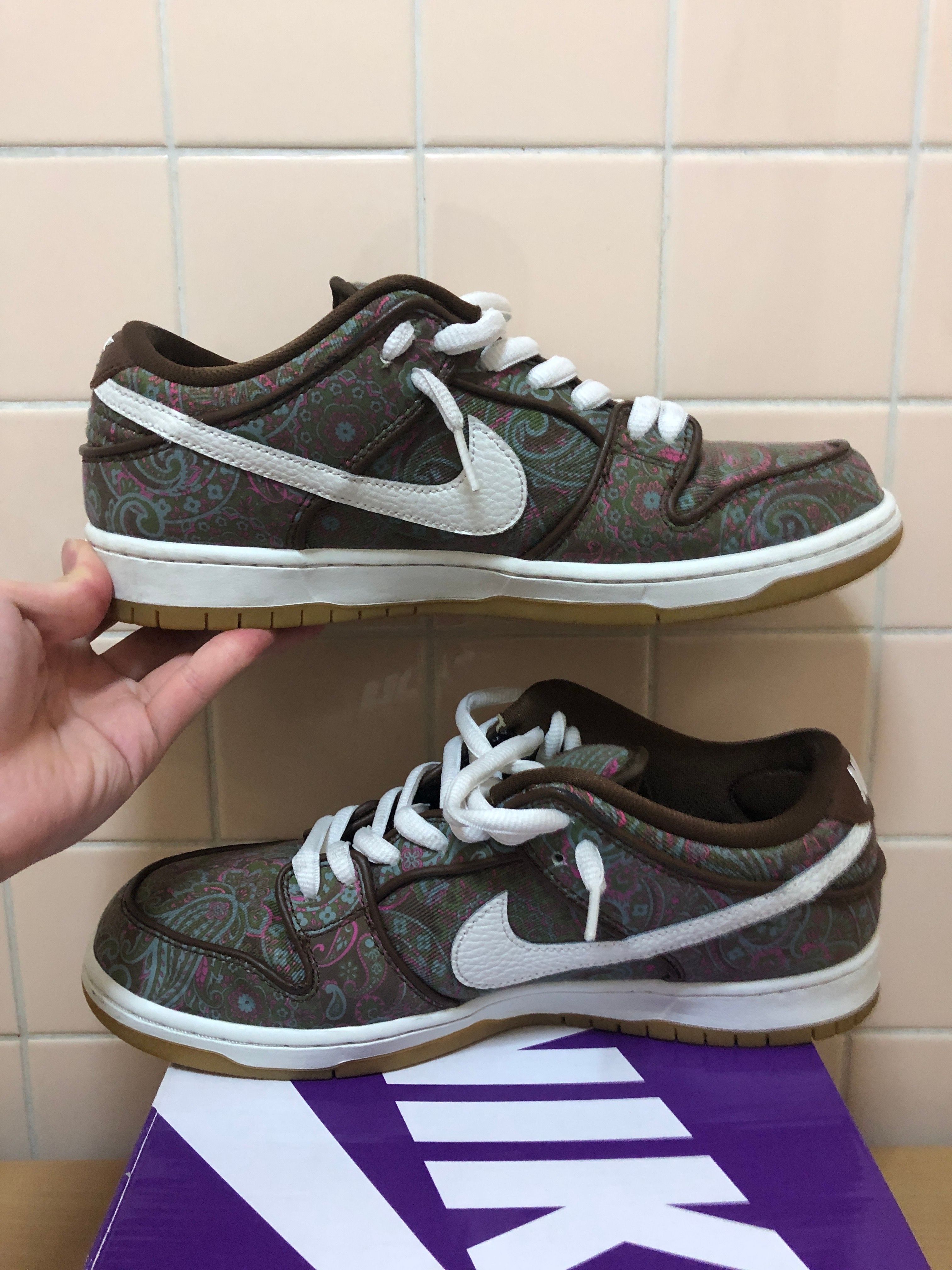 Nike SB Dunk Low PRM "Brown Paisley"