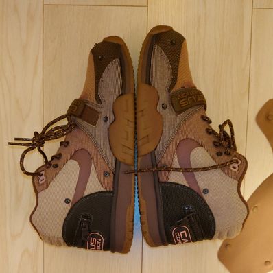 Travis Scott x Nike Air Trainer 1 SP "Archaeo Brown and Rust Pink"