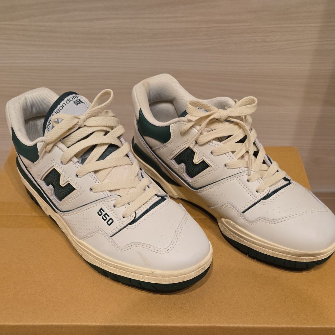 Aime Leon Dore × New Balance 550 "White/Green"