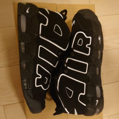 Nike Air More Uptempo "Black/White"(2020)