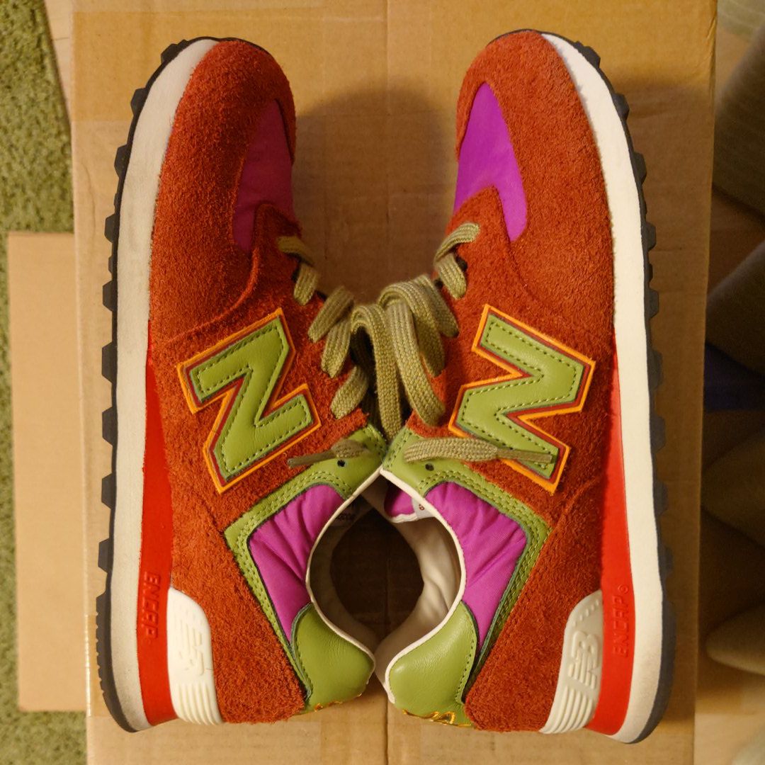 STRAY RATS × NEW BALANCE ML574 "PURPLE"