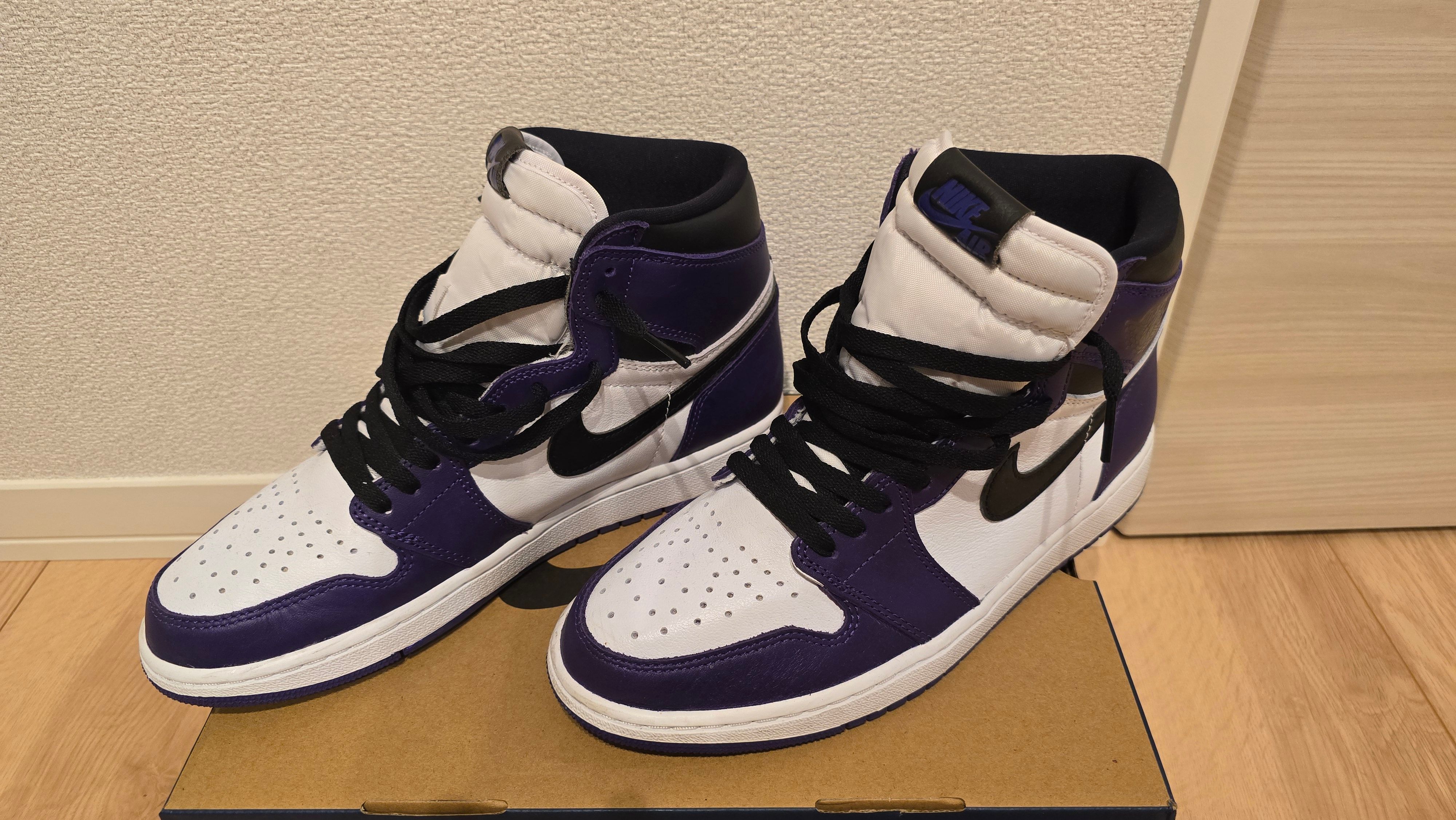 Nike Air Jordan 1 Retro High OG "Court Purple White/Black" (2020)   