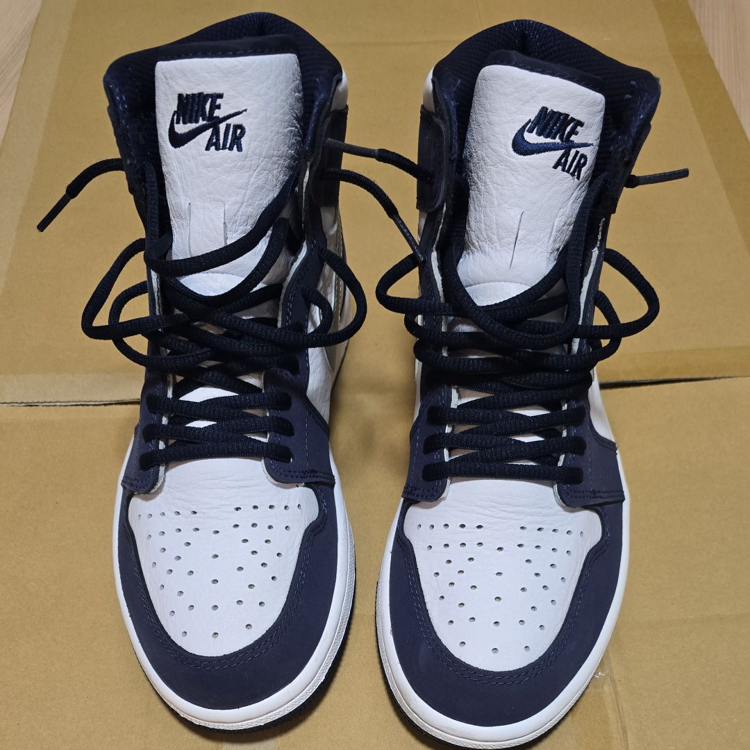 Nike Air Jordan 1 High OG CO.JP "White/Midnight Navy" (2020)(ブリーフケースなし)