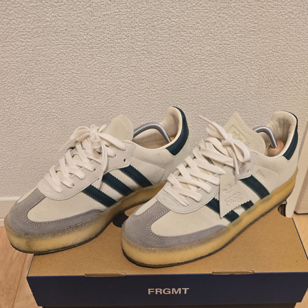 Ronnie Fieg × Clarks × adidas Samba "White/Green"