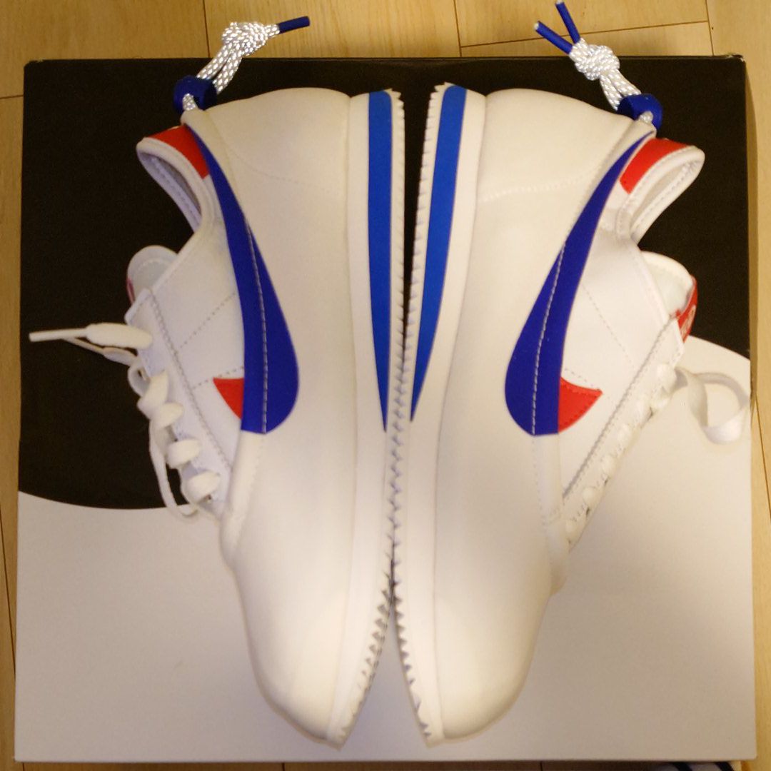 CLOT × Nike Cortez "White and Game Royal"