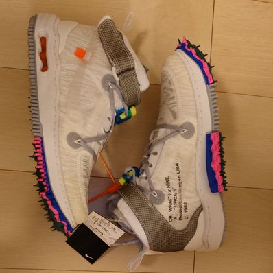 Off-White × Nike Air Force 1 Mid "White"