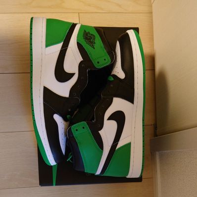 Nike Air Jordan 1 Retro High OG "Celtics/Black and Lucky Green" (2023)