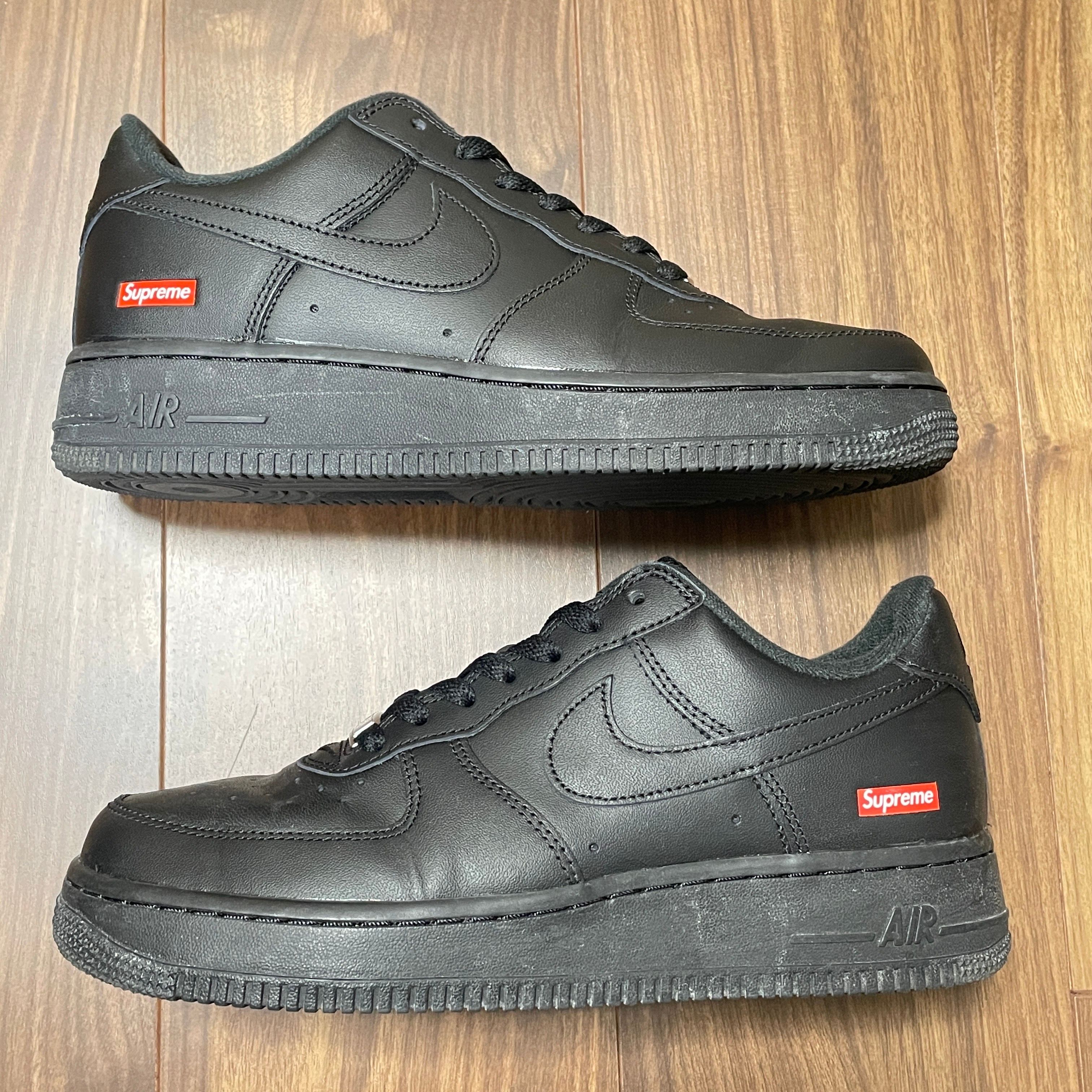 Supreme × Nike Air Force 1 Low "Black"
