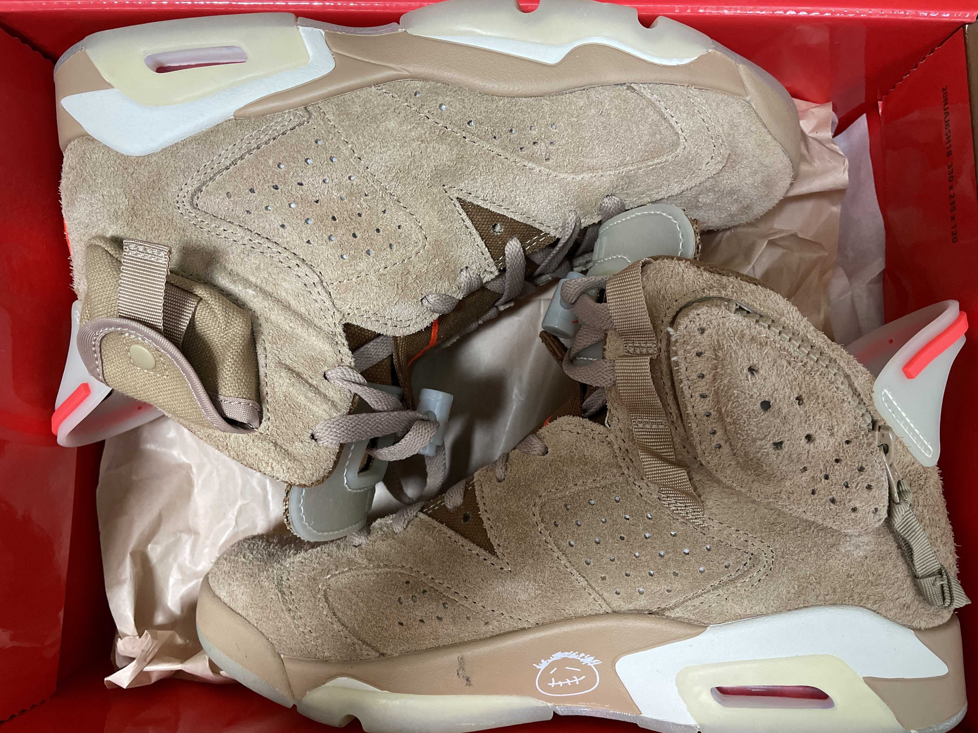 Travis Scott × Nike Air Jordan 6 "British Khaki"