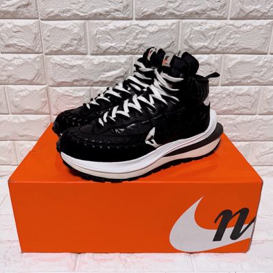 Jean-Paul Gaultier × sacai × Nike Vapor Waffle "Black/Black-White"