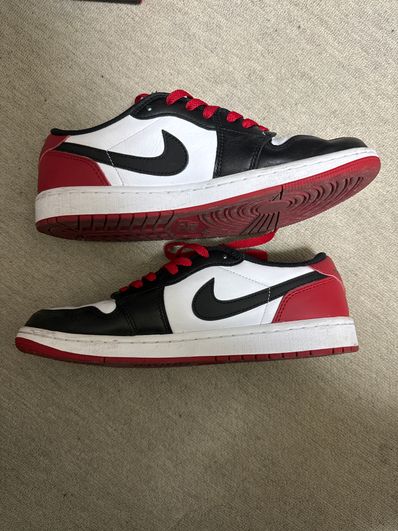 Nike Air Jordan 1 Retro Low OG "Black Toe"