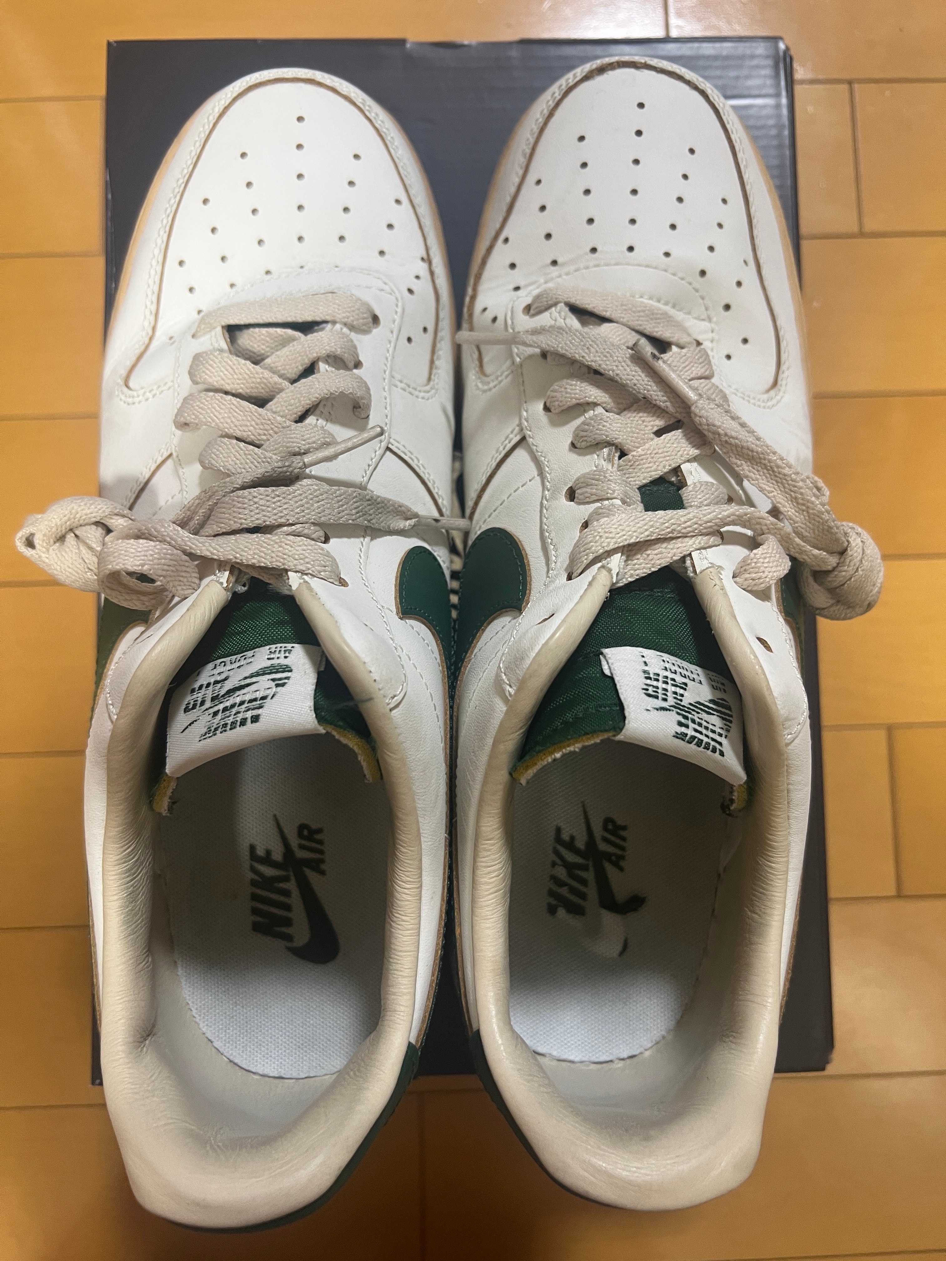 Nike Women's Air Force 1 Low "Green and Muslin"