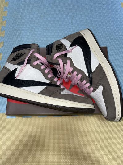 Travis Scott × Nike Air Jordan 1 Retro High OG TS SP "Sail/Dark Mocha"