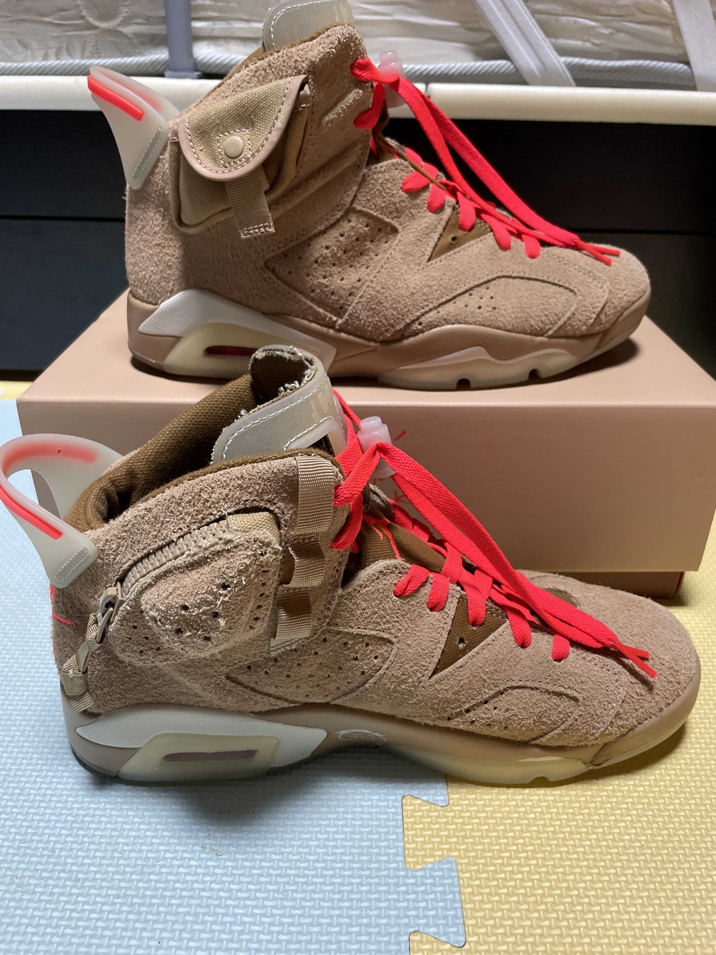 Travis Scott × Nike Air Jordan 6 "British Khaki"