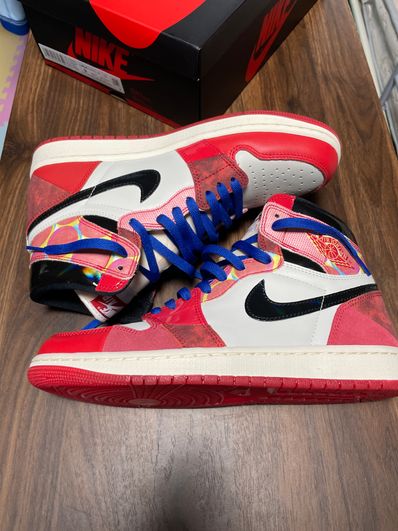 Spider-Man × Nike Air Jordan 1 Retro High OG SP "Spider-Man: Across the Spider-Verse/University Red"