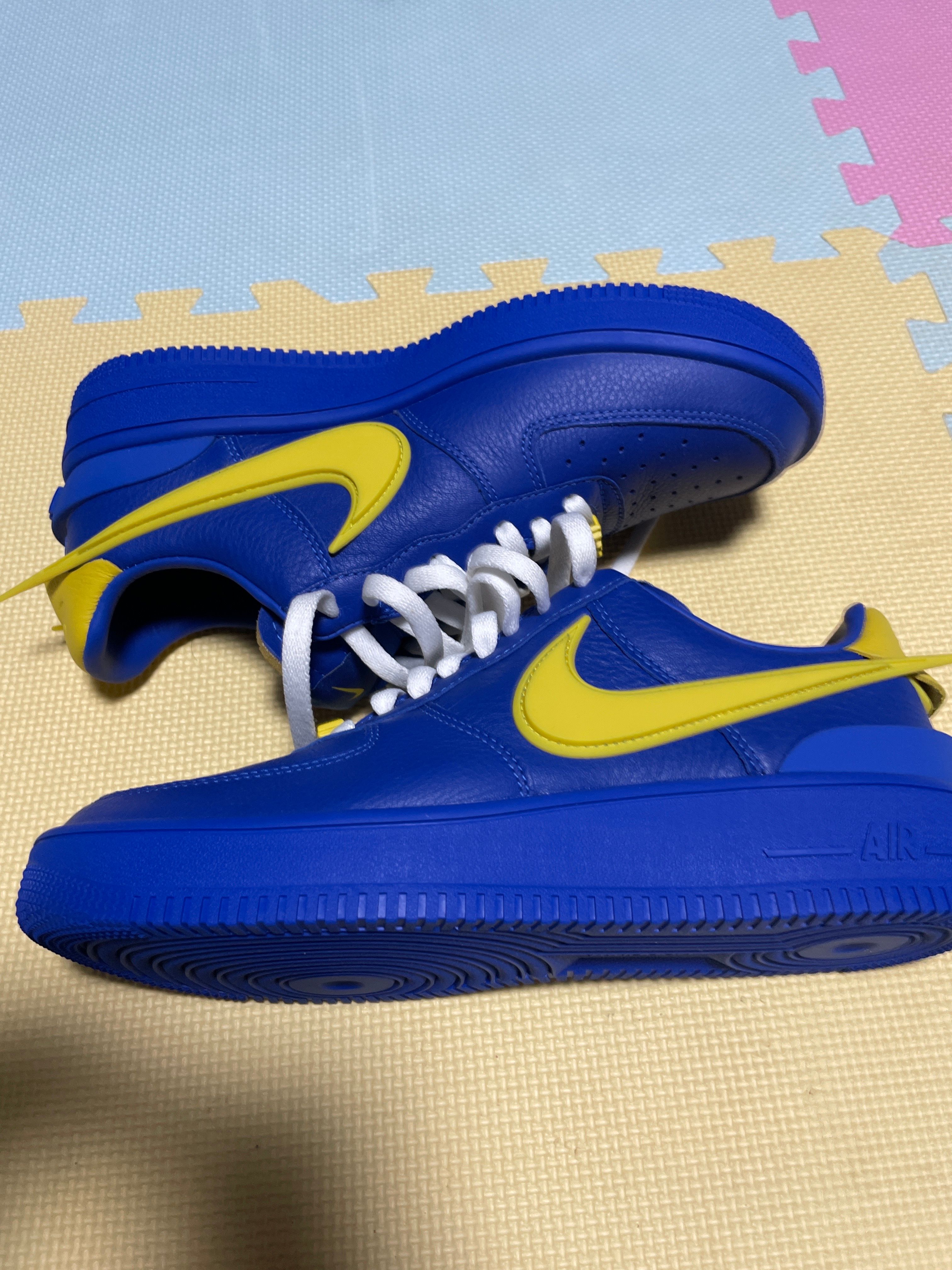 AMBUSH × Nike Air Force 1 Low "Game Royal and Vivid Sulfur"