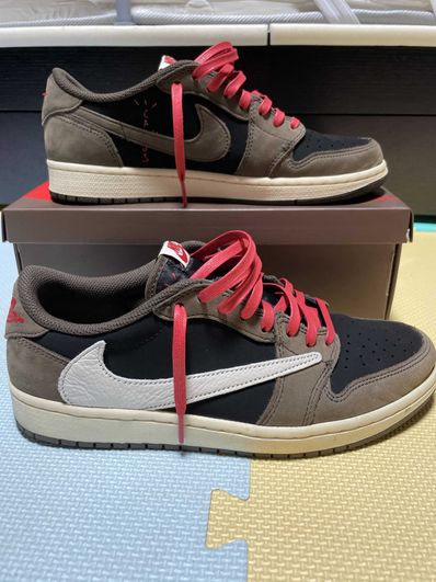 Travis Scott × Nike Air Jordan 1 Low OG SP-T "Black/Dark Mocha"