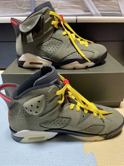 Travis Scott × Nike Air Jordan 6 Retro "Medium Olive"