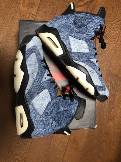 NIKE AIR JORDAN 6 "WASHED DENIM"