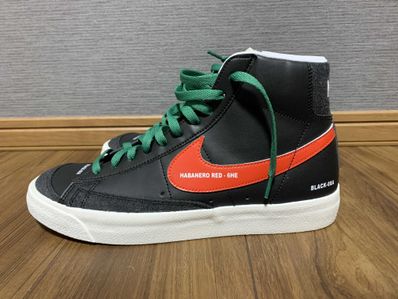 NIKE Women's BLAZER MID '77 "BLACK"