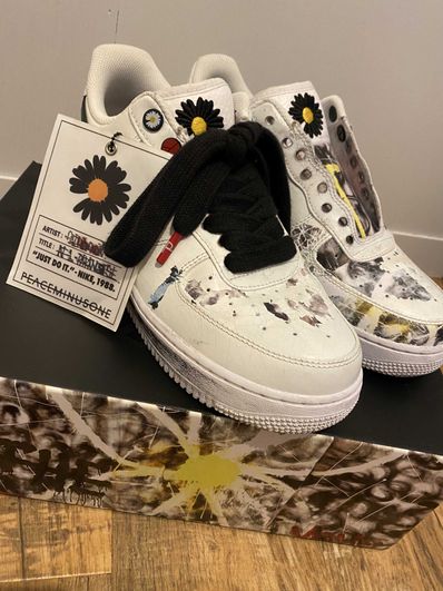 PEACEMINUSONE × Nike Air Force 1 Low "Para-noise/White/Black" / G-DRAGON