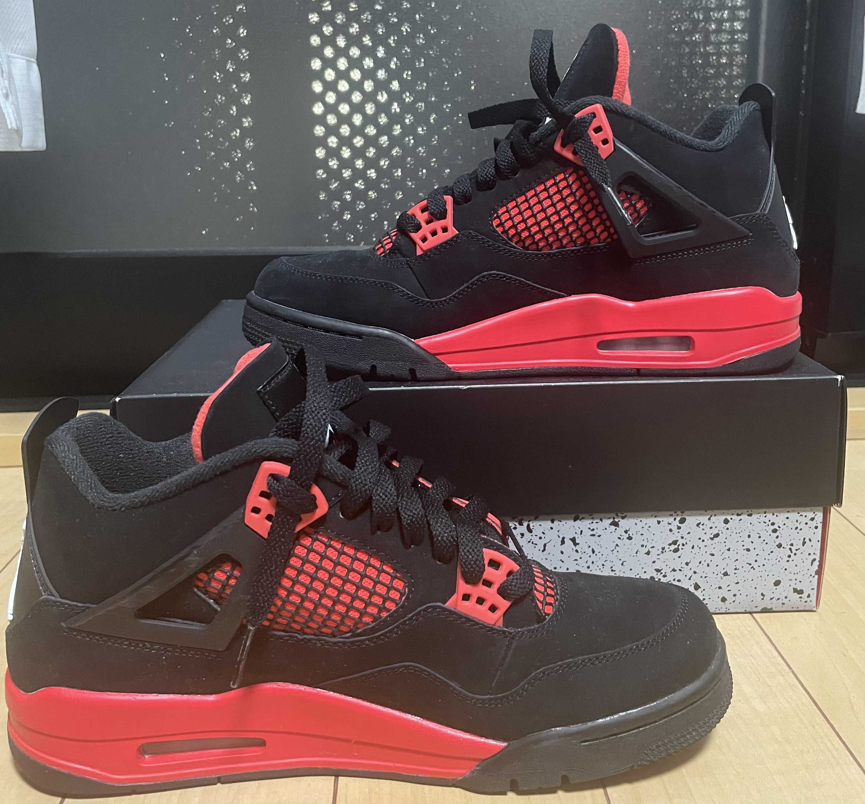 Nike Air Jordan 4 "Red Thunder/Crimson"