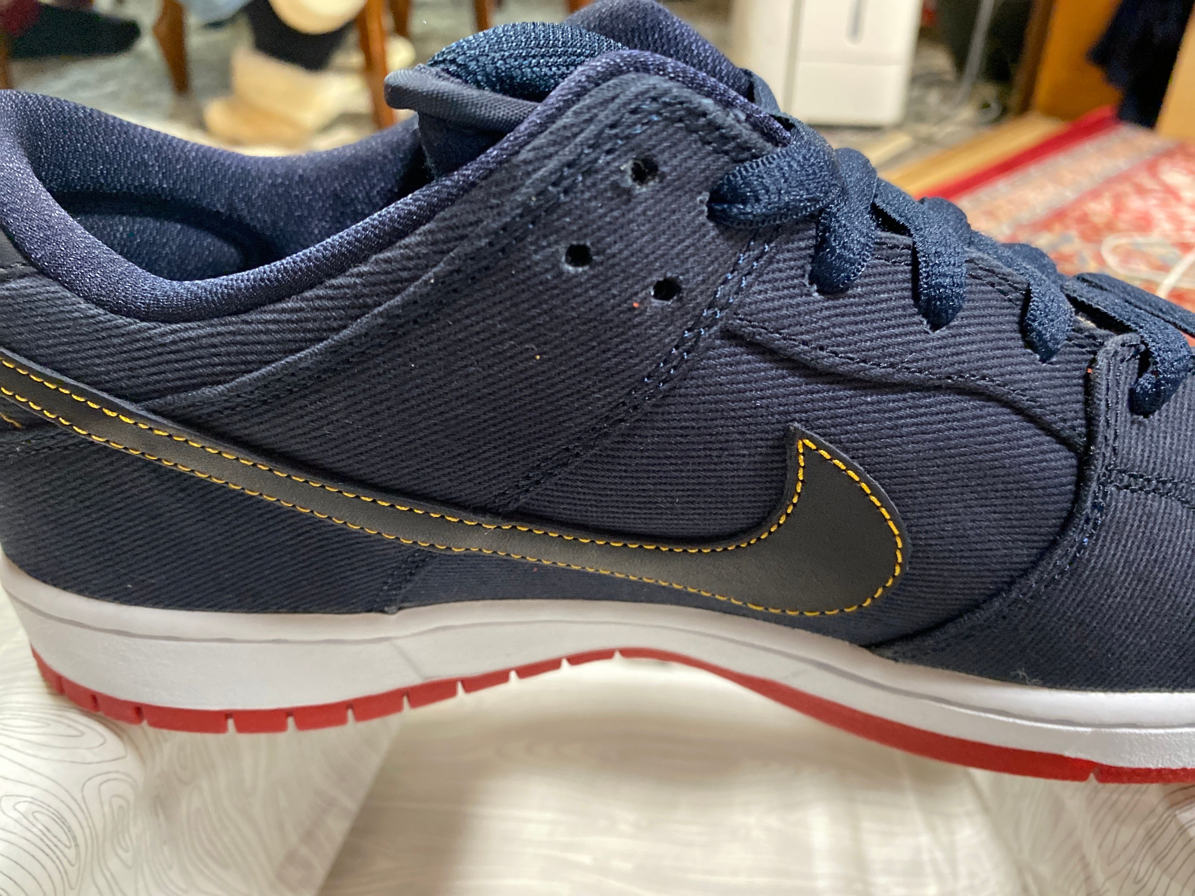 Levis × Nike Dunk SB Low "Blue Denim"
