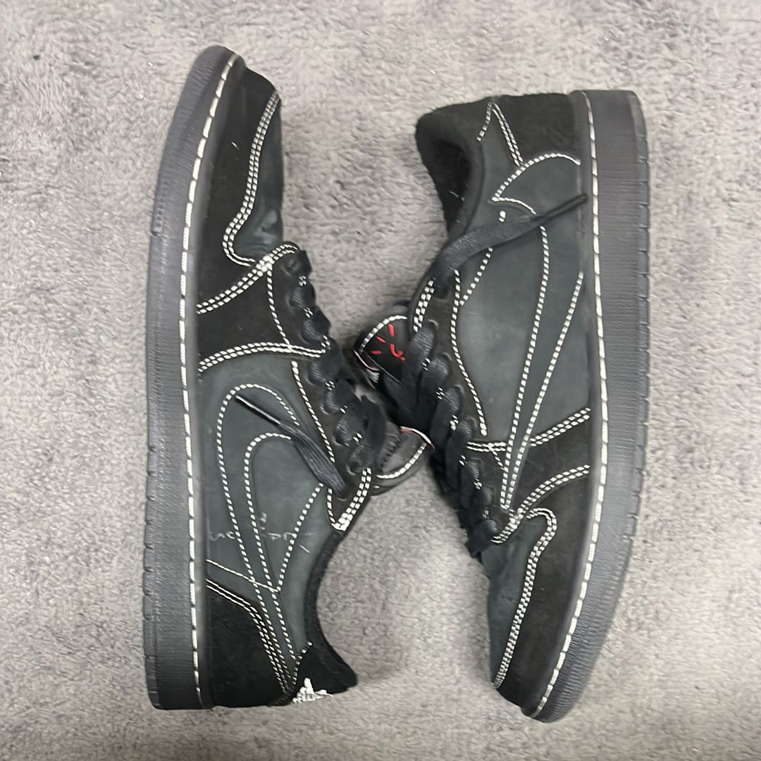 Travis Scott × Nike Air Jordan 1 Low OG SP "Black Phantom"