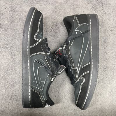 Travis Scott × Nike Air Jordan 1 Low OG SP "Black Phantom"