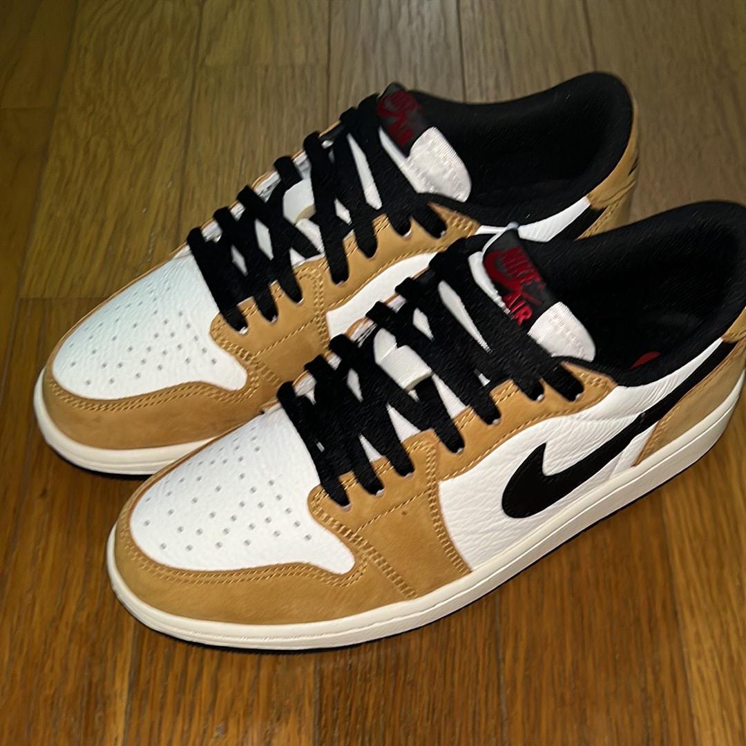 Nike Air Jordan 1 Low OG "Rookie of the Year/Sail and Golden Harvest"