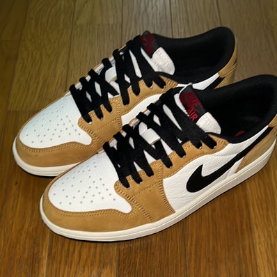Nike Air Jordan 1 Low OG "Rookie of the Year/Sail and Golden Harvest"