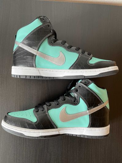 Diamond Supply × Nike SB Dunk High "Tiffany"