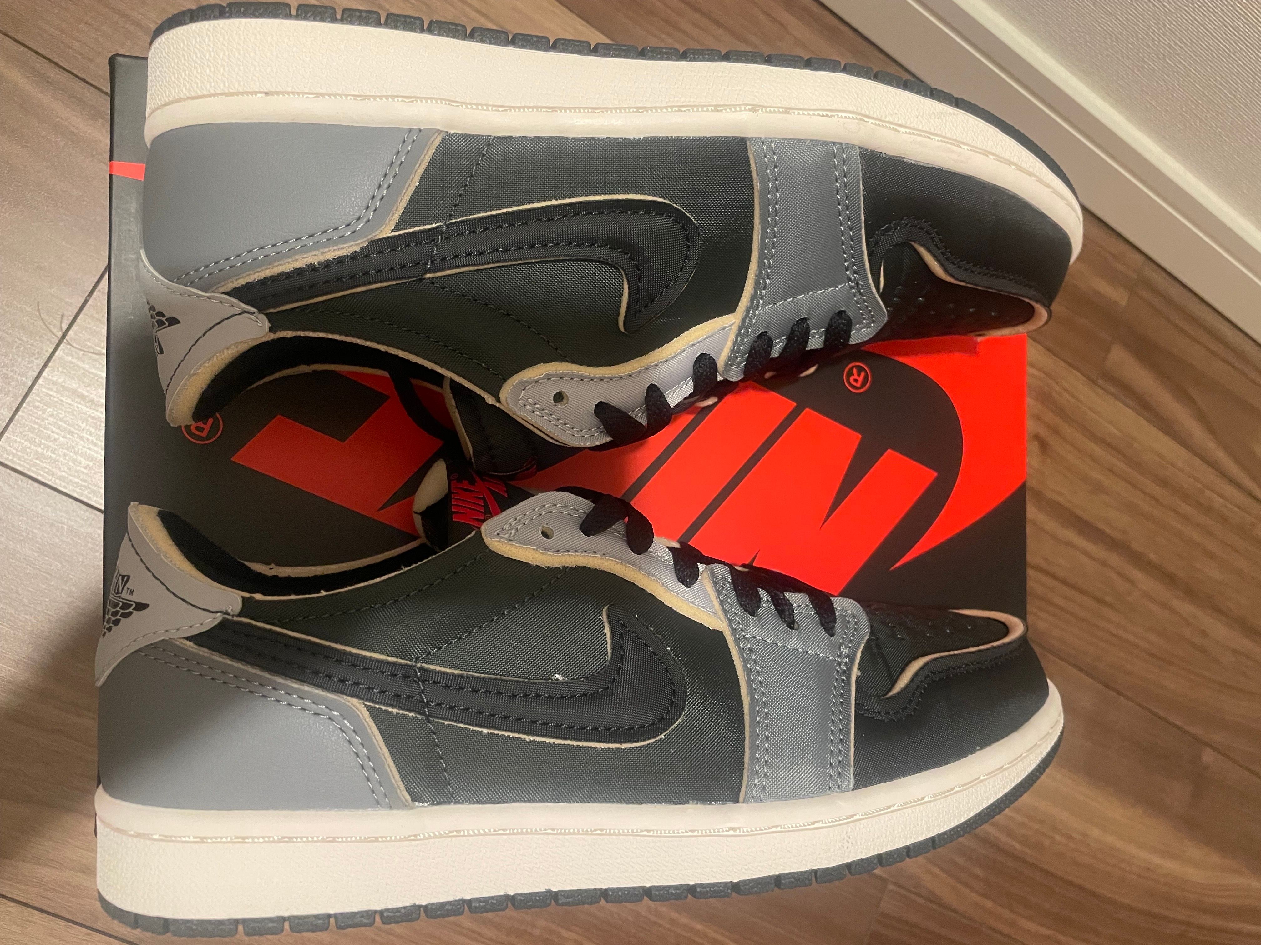 Nike Air Jordan 1 Low OG EX "Black and Smoke Grey"