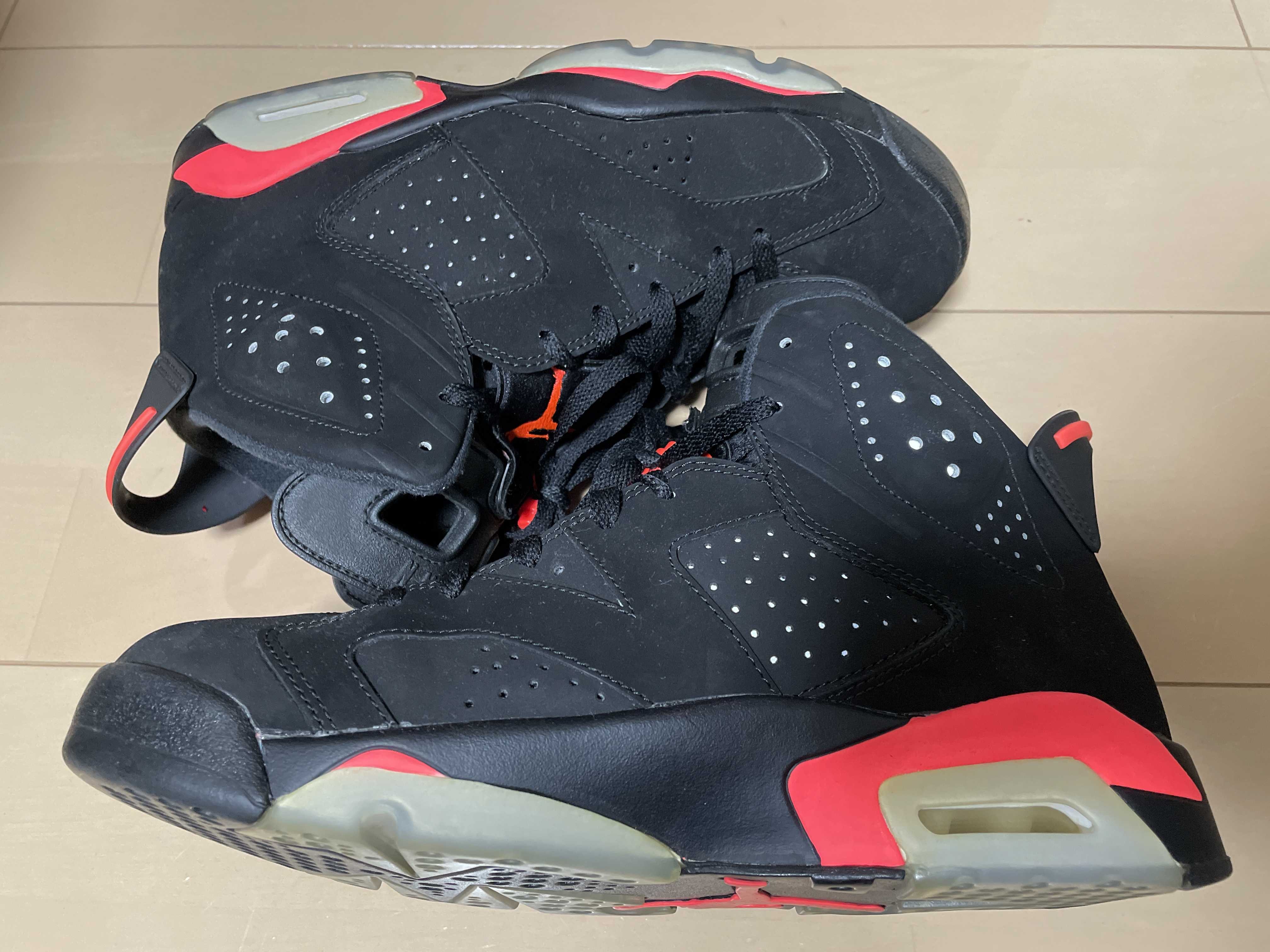 NIKE AIR JORDAN 6 RETRO "INFRARED BLACK" (2014)