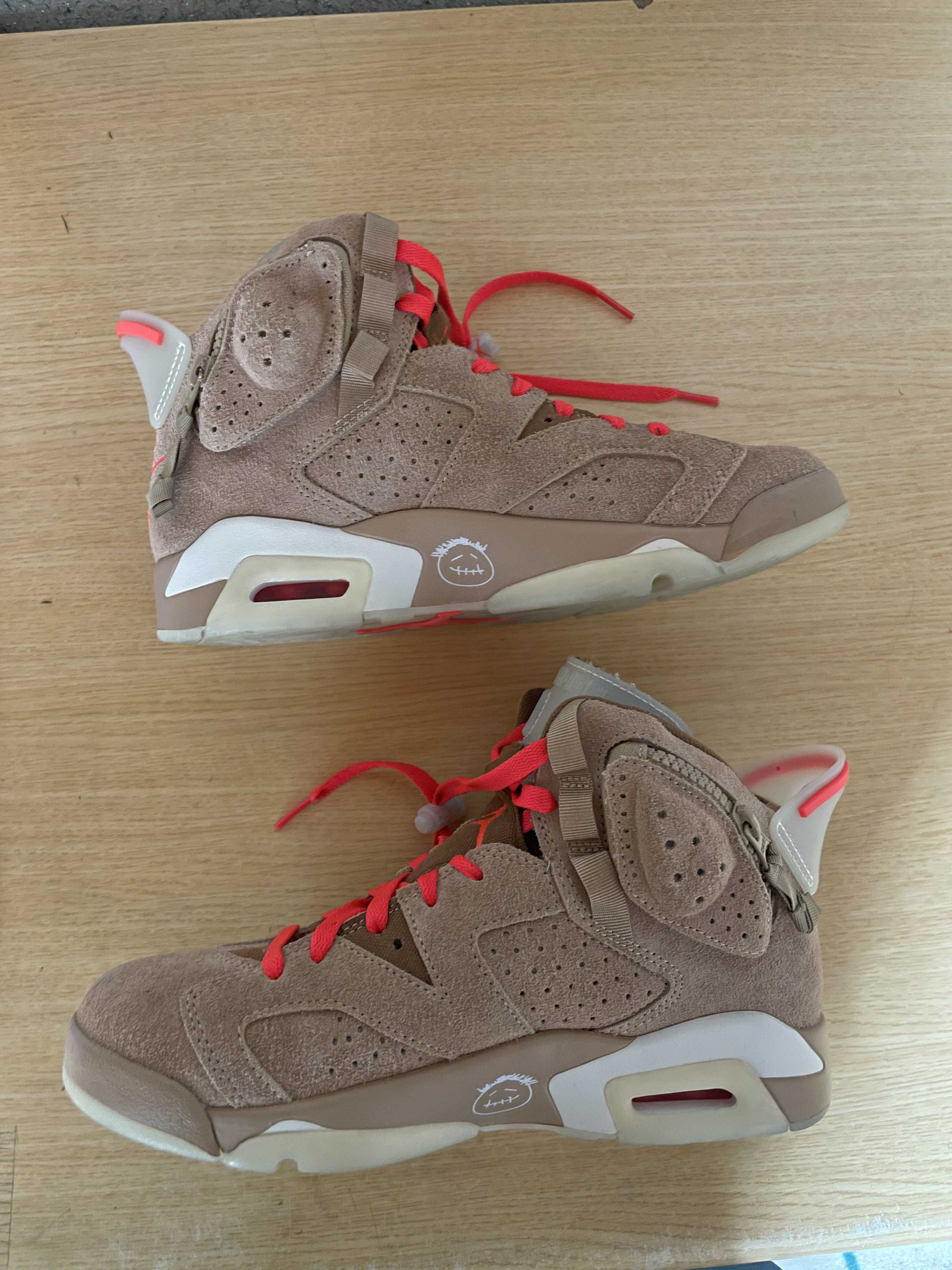 Travis Scott × Nike Air Jordan 6 "British Khaki"