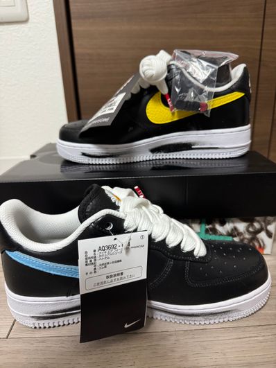 PEACEMINUSONE × Nike Air Force 1 Low '07 Para-Noise 3.0 "Black and Multi-Color" / G-DRAGON