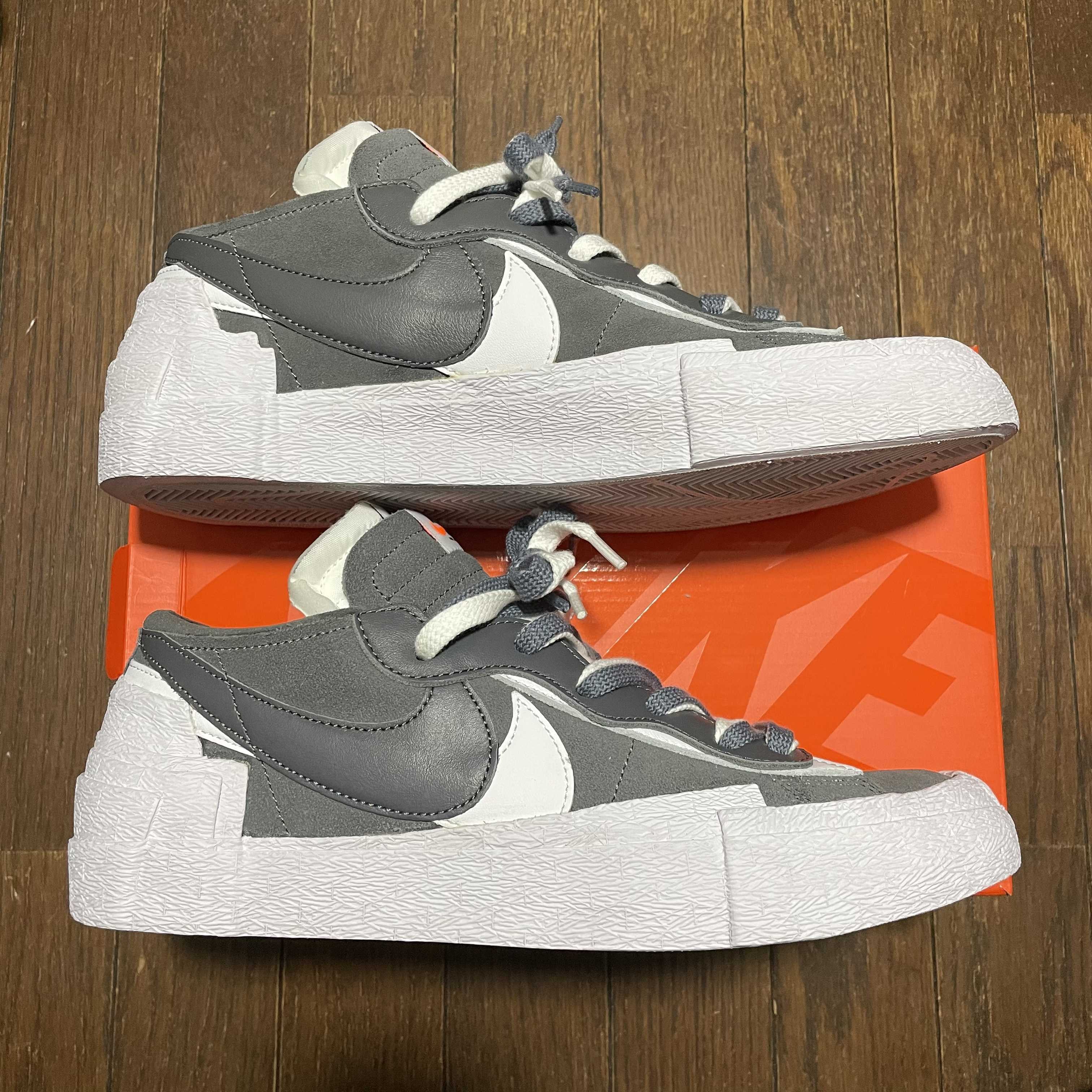 Sacai × Nike Blazer Low "Iron Grey"