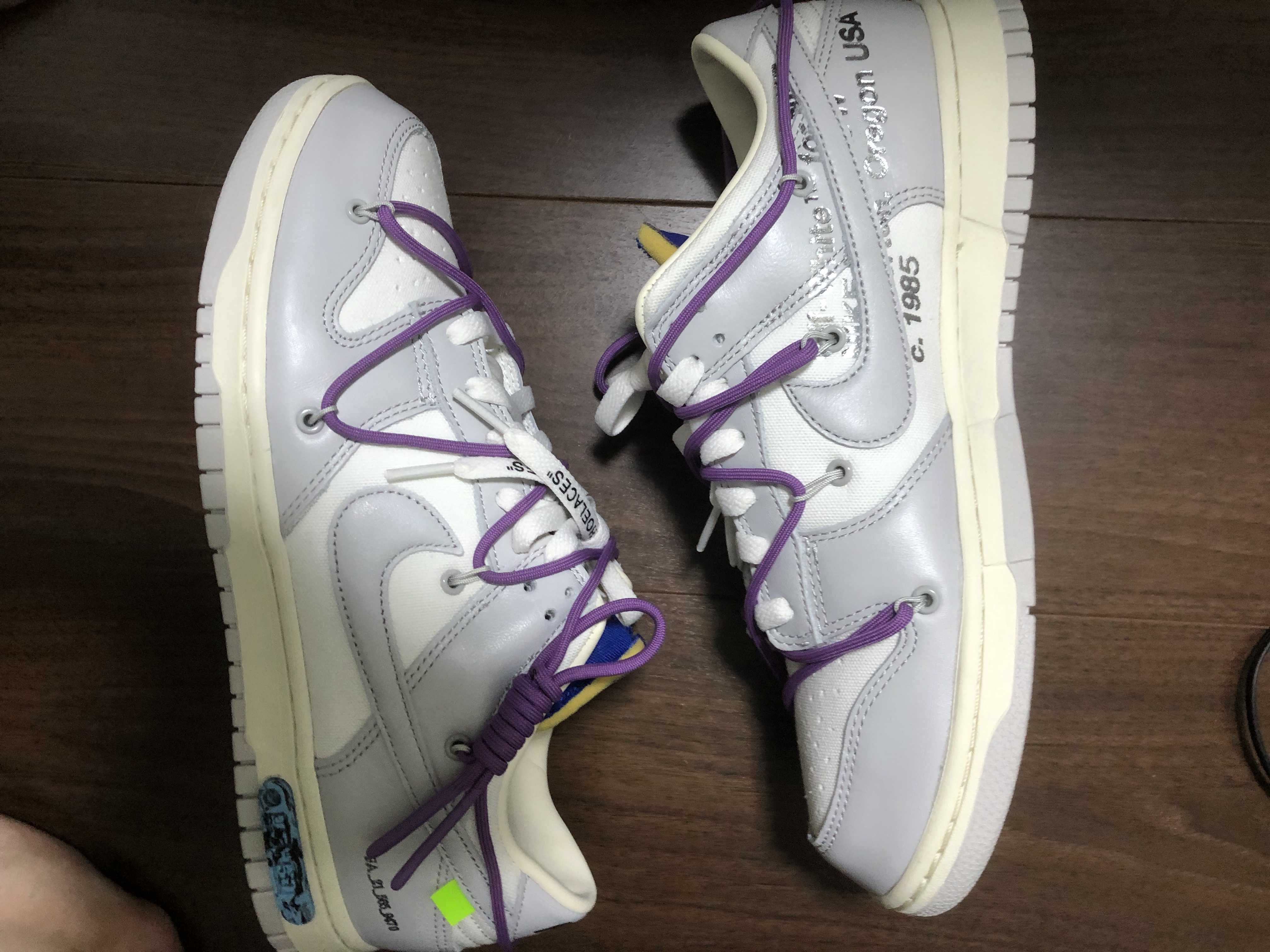 Off-White × Nike Dunk Low 1 of 50 "Lot.48" 