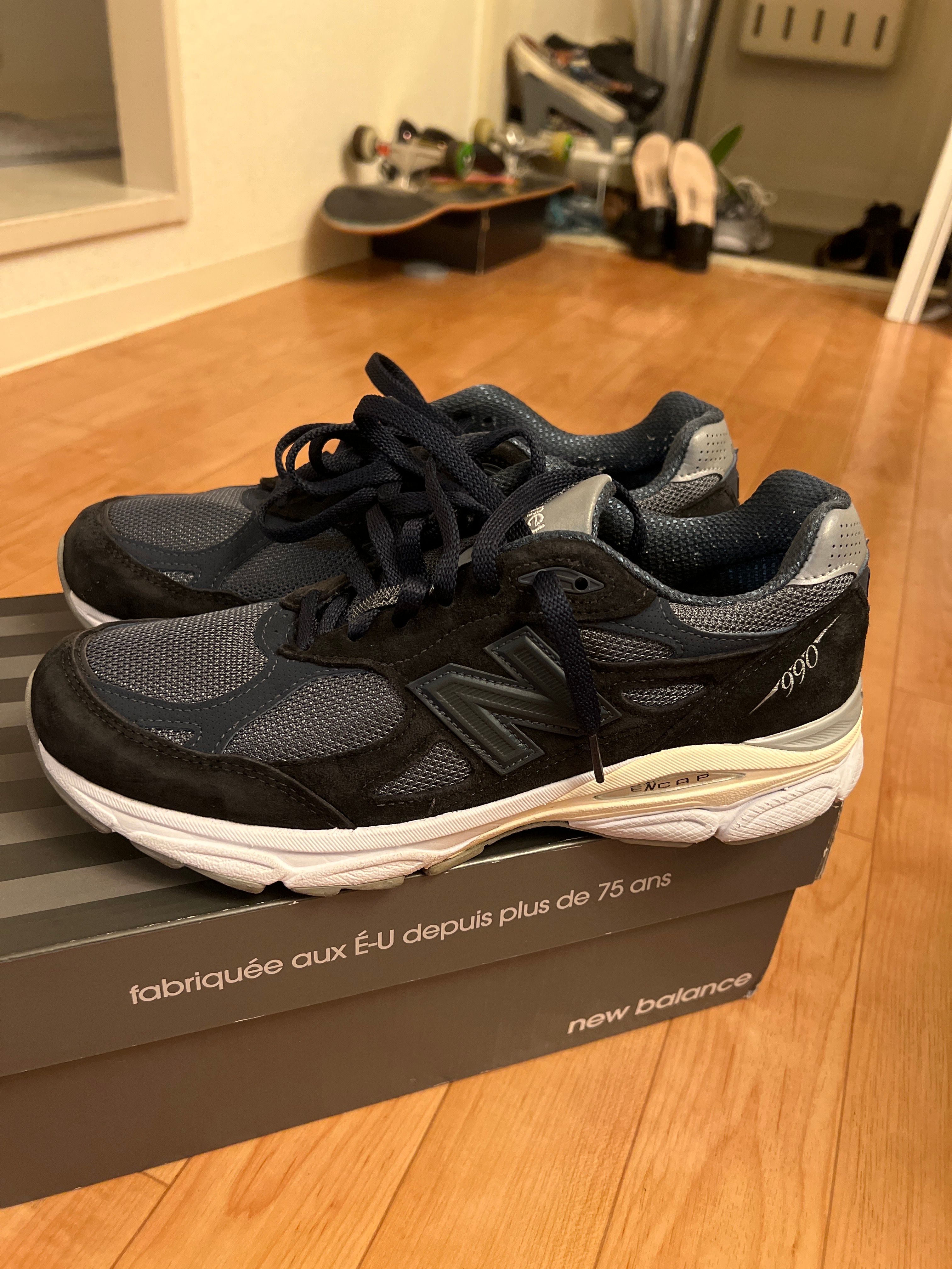 KITH Ronnie Fieg × New Balance 990V3 "Genesis/Navy"