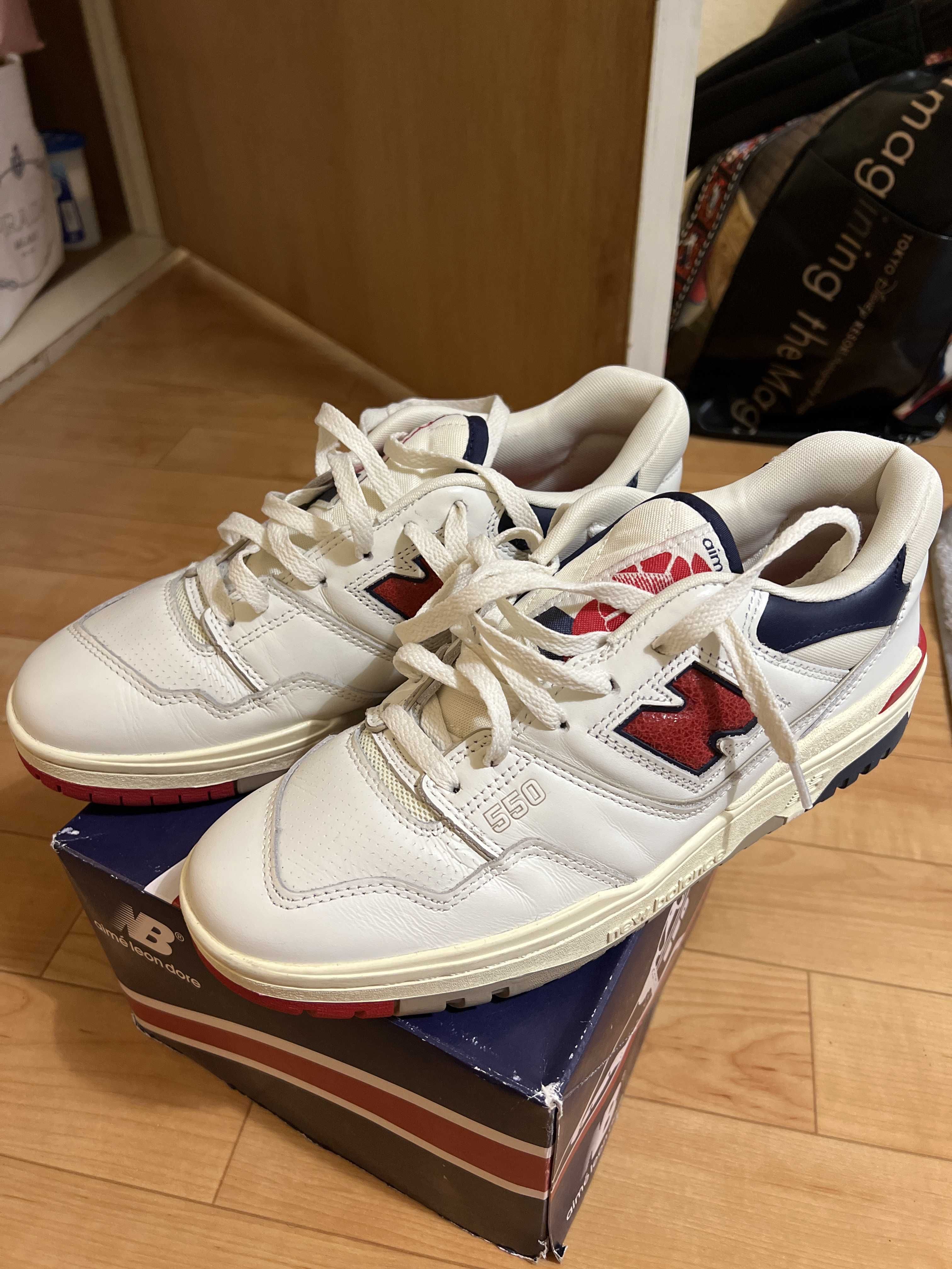 Aime Leon Dore × New Balance 550 "Red"